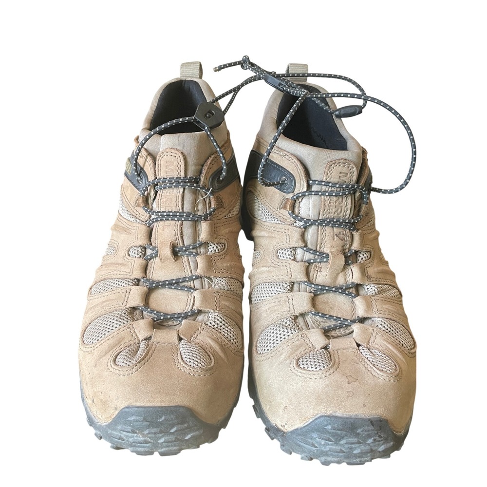 Merrell Mens Chameleon Gorpcore Hiking Trail Shoes Size 8 Tan J034181 Stretch